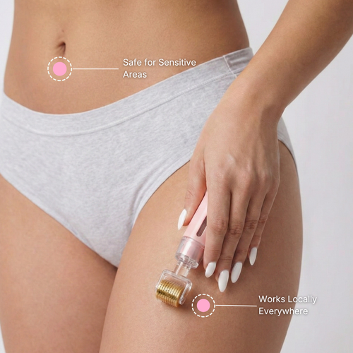Microneedle Hair Growth Reduction System